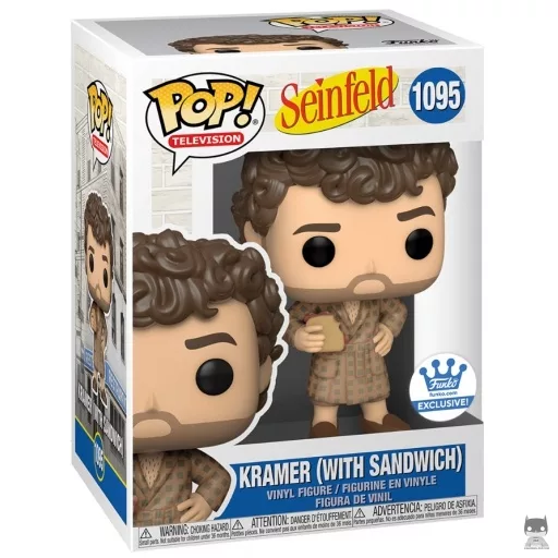 Kramer with sandwich Funko Pop! figure (Seinfeld)