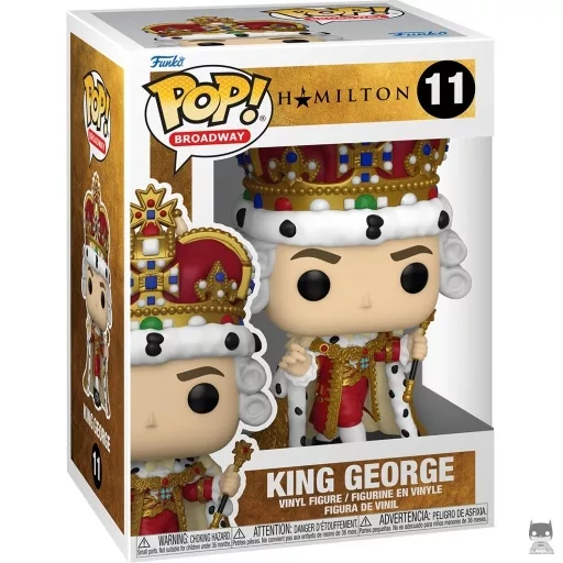 King George Funko Pop! figure (Hamilton)