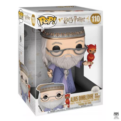 Albus Dumbledore with fawkes (Supersized 10'') Funko Pop! figure (Harry Potter)