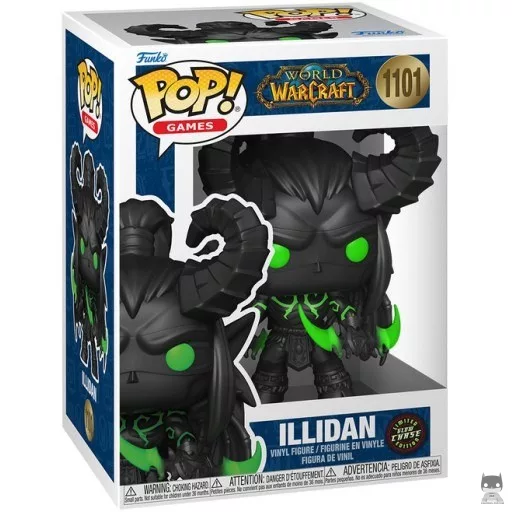 Illidan (Chase & Glow in the Dark) Funko Pop! figure (World of Warcraft)