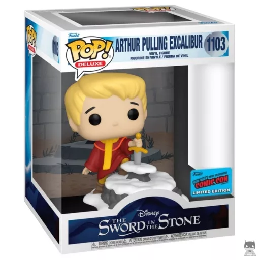 Arthur Pulling Excalibur Funko Pop! figure (The Sword in the Stone)