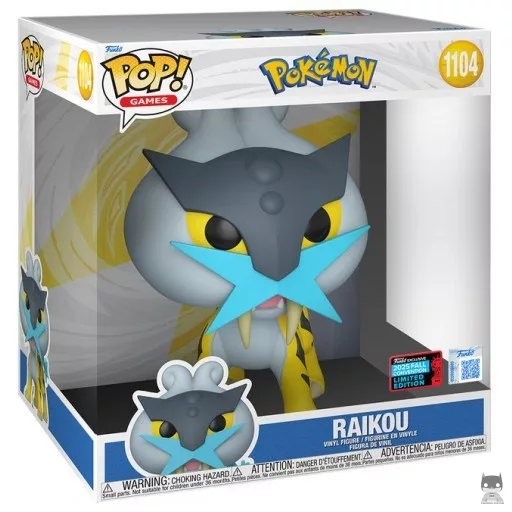 Raikou (SuperSized) Funko Pop! figure (Pokémon)