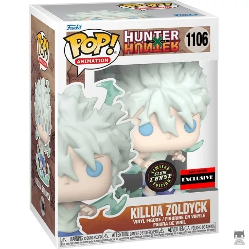 Killua Zoldyck (Chase & Glow in the Dark) Funko Pop! figure (Hunter x Hunter)