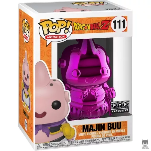 Majin Buu (Chrome Pink) Funko Pop! figure (F.Y.E)