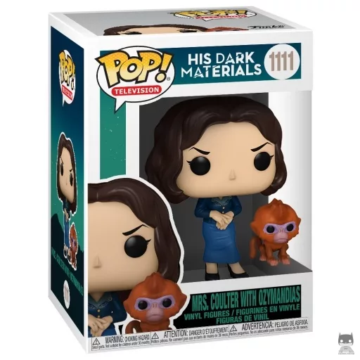 Mrs. Coulter with Daem Funko Pop! figure (His Dark Materials)