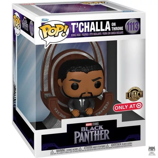 T'Challa on Throne Funko Pop! figure (Black Panther)