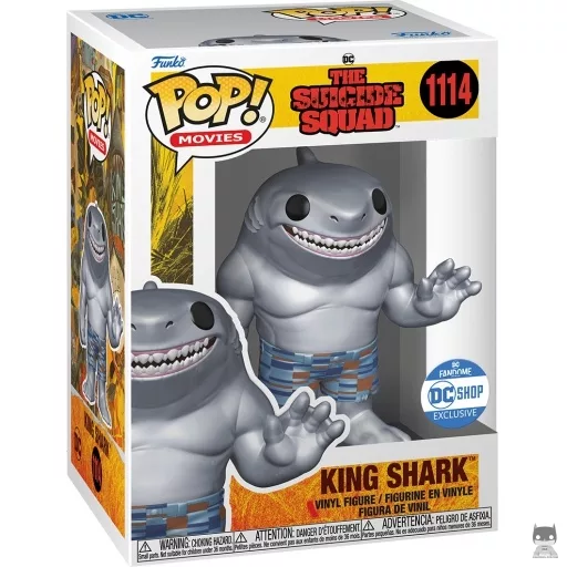 King Shark (Metallic) Funko Pop! figure (The Suicide Squad)