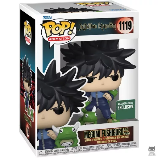 Megumi with Toad Funko Pop! figure (Jujutsu Kaisen)