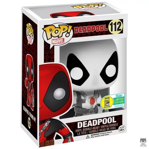 Deadpool (Thumbs Up) (Black and White) Funko Pop! figure (Deadpool)