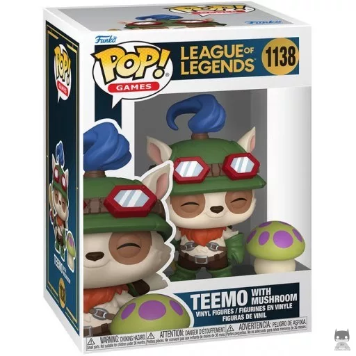 Teemo with Mushroom Funko Pop! figure (League of Legends)