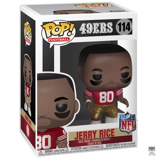 Jerry Rice Funko Pop! figure (Gold)