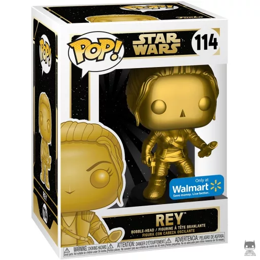 Rey (Gold) Funko Pop! figure (Star Wars (Gold Set))