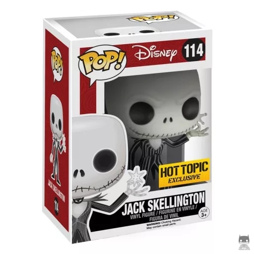 Jack Skellington with Snowflake Funko Pop! figure (The Nightmare Before Christmas)