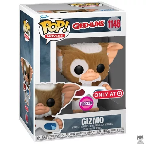 Gizmo with 3D glasses (Flocked) Funko Pop! figure (Gremlins)