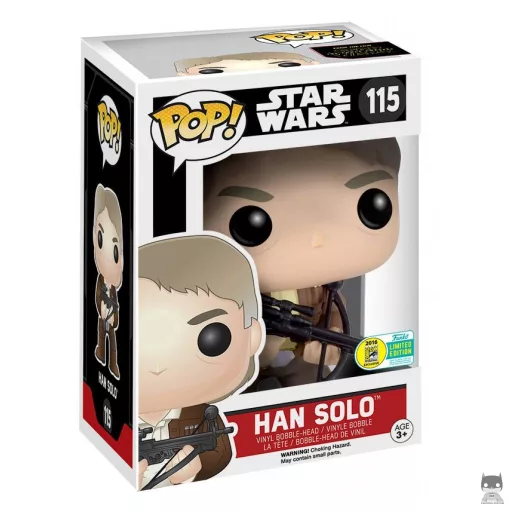 Han Solo with Bowcaster Funko Pop! figure (Star Wars: Episode VII, The Force Awakens)