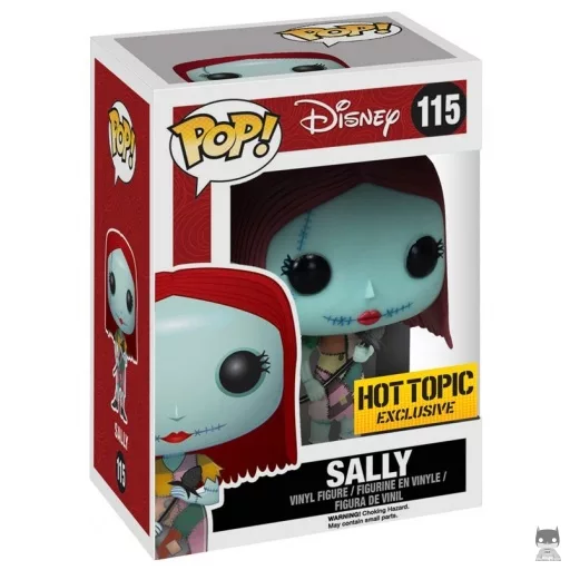 Sally holding Thistle Funko Pop! figure (The Nightmare Before Christmas)