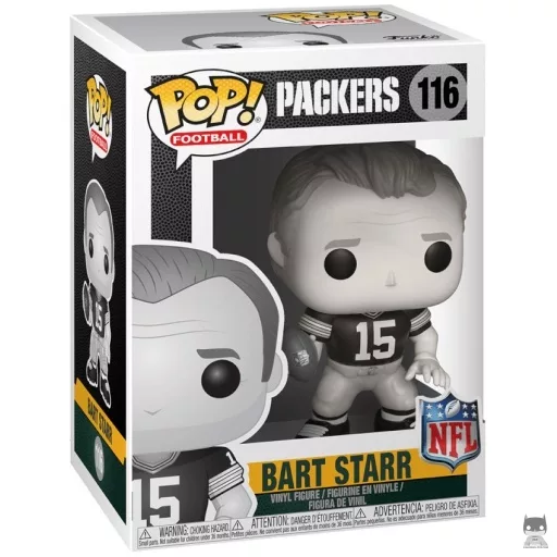Bart Starr (Black & White) Funko Pop! figure (NFL)