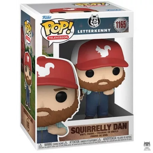 Squirrelly Dan Funko Pop! figure (Letterkenny)