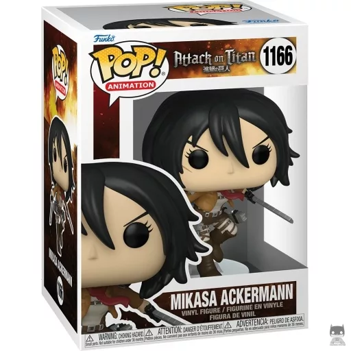 Mikasa Ackerman Funko Pop! figure (Attack on Titan (SNK))