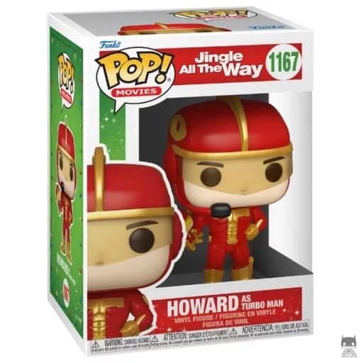 Howard as Turbo Man Funko Pop! figure (Jingle All The Way)