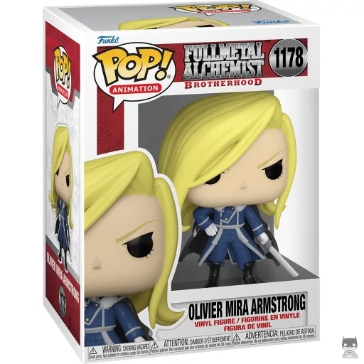 Olivier Milla Armstrong Funko Pop! figure (Fullmetal Alchemist: Brotherhood)