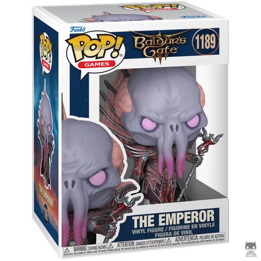 The Emperor Funko Pop! figure (Baldur's Gate)