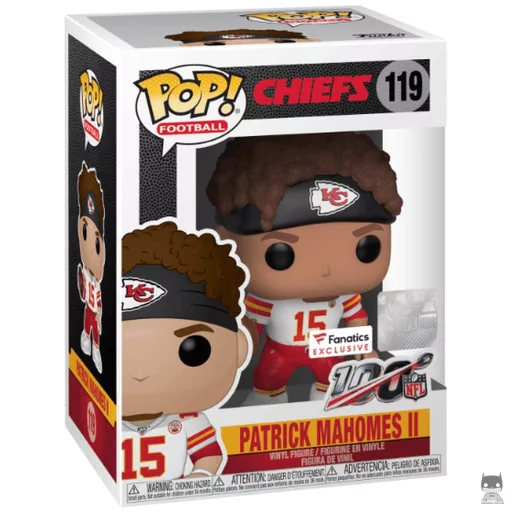 Patrick Mahomes II Funko Pop! figure (Fanatics)