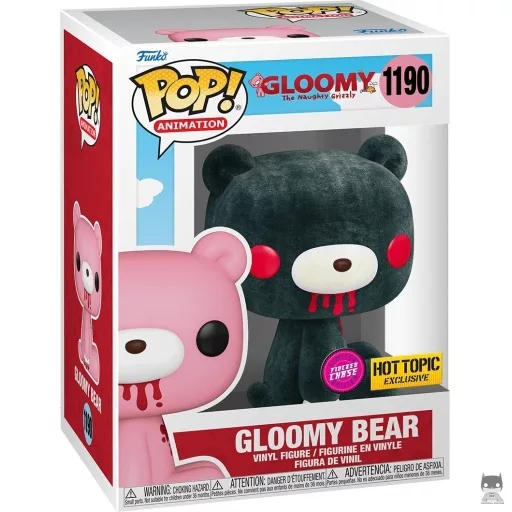 Gloomy Bear (Chase & Flocked) Funko Pop! figure (Gloomy the Naughty Grizzly)