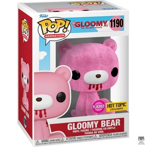 Gloomy Bear (Flocked) Funko Pop! figure (Gloomy the Naughty Grizzly)