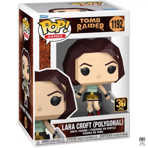 Lara Croft (polygonal) Funko Pop! figure (Tomb Raider)