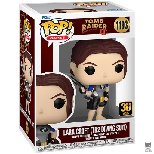 Lara Croft (TR2 diving suit) Funko Pop! figure (Tomb Raider)