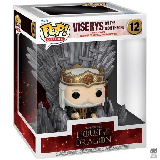 Viserys on the Iron Throne Funko Pop! figure (House of the Dragon : Day of the Dragon (Game of Thrones))
