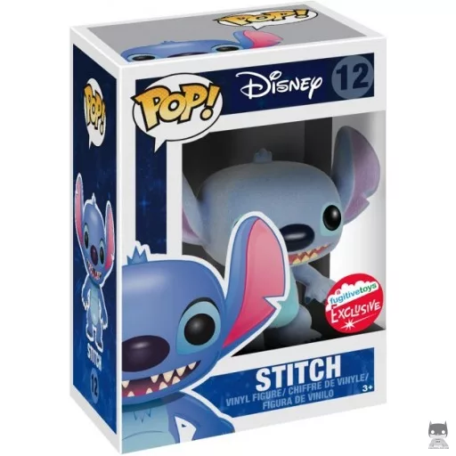 Stitch (Flocked) Funko Pop! figure (Fugitive Toys)