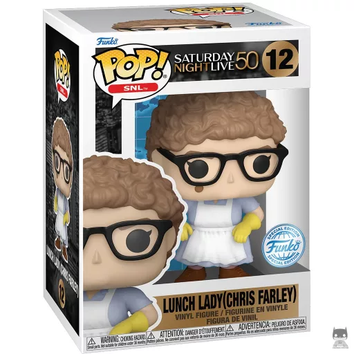 Lunch Lady (Chris Farley) Funko Pop! figure (Saturday Night Live)