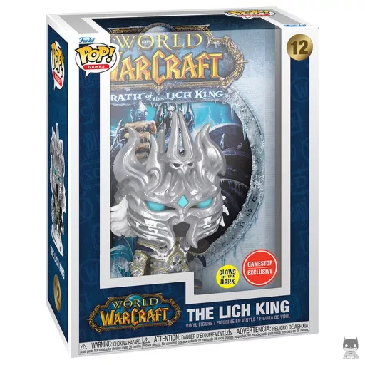 Lich King (Game Covers & Glow in the Dark) Funko Pop! figure (World of Warcraft)
