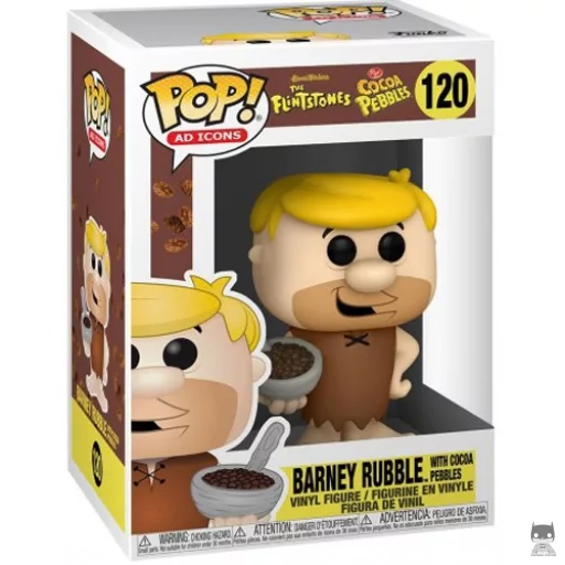 Barney Rubble with Cocoa Pebbles Funko Pop! figure (The Flintstones)
