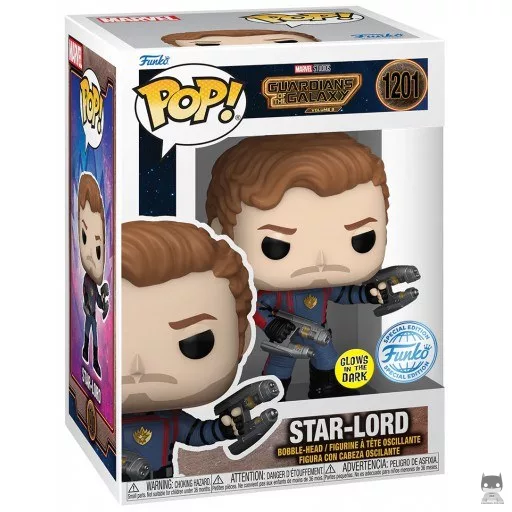 Star-Lord (Glow in the Dark) Funko Pop! figure (Guardians of the Galaxy vol. 3)