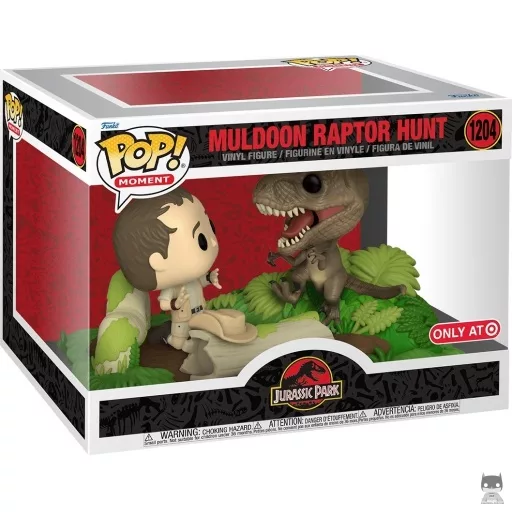 Muldoon & Raptor Hunt Funko Pop! figure (Jurassic Park)