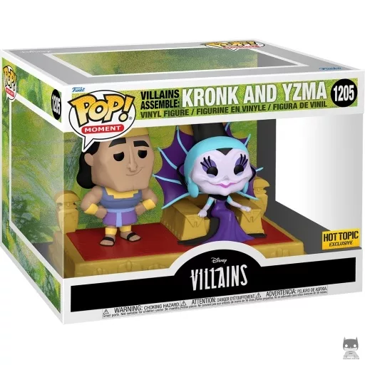 Villains Assemble : Yzma & Kronk on Throne Funko Pop! figure (Disney Villains)