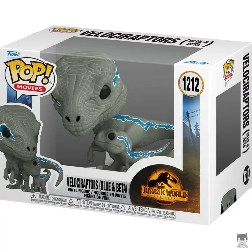 Velociraptors (Blue & Beta) Funko Pop! figure (Jurassic World Dominion)