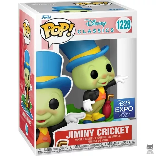 Jiminy Cricket on leaf Funko Pop! figure (Disney Classics)