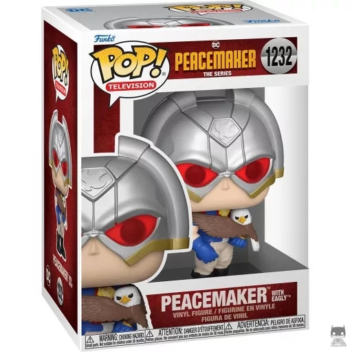 Peacemaker with Eagly Funko Pop! figure (Peacemaker)