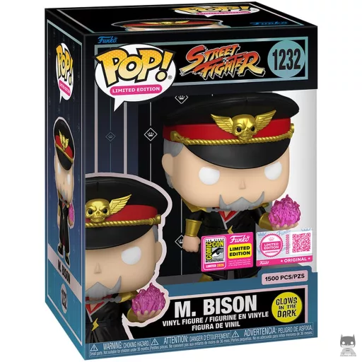 M. Bison (Glow in the Dark) Funko Pop! figure (San Diego Comic Con (Summer Convention) 2026)
