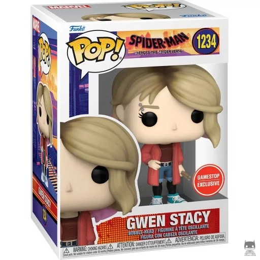 Gwen Stacy Funko Pop! figure (Spider-Man: Across the Spider-Verse)