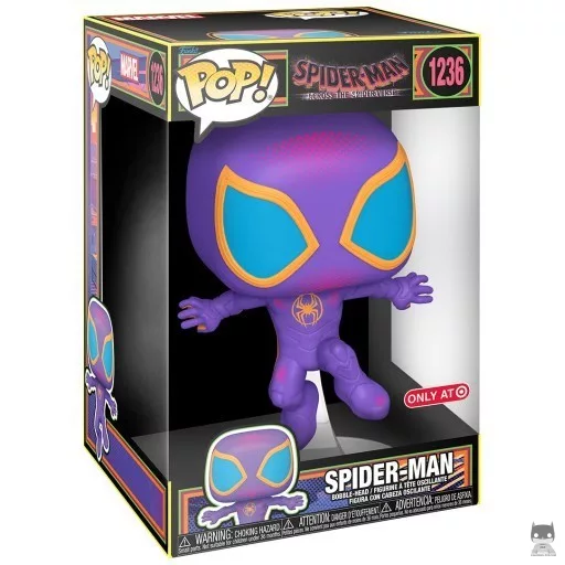 Spider-Man (Supersized & Black Light) Funko Pop! figure (Spider-Man: Across the Spider-Verse)