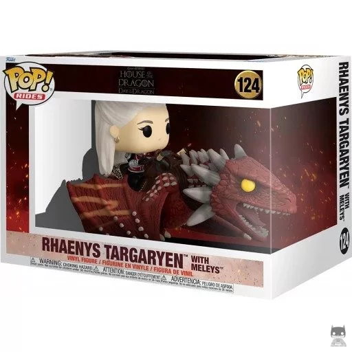Rhaenys Targaryen with Meleys Funko Pop! figure (House of the Dragon : Day of the Dragon (Game of Thrones))