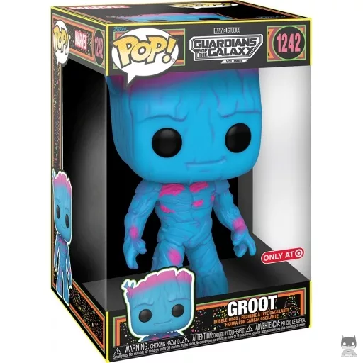 Groot (Blacklight) Funko Pop! figure (Guardians of the Galaxy vol. 3)