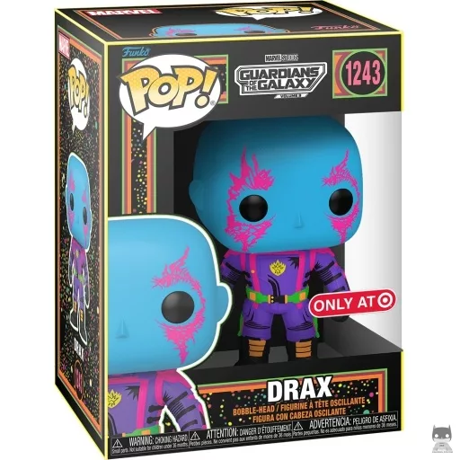 Drax (Blacklight) Funko Pop! figure (Guardians of the Galaxy vol. 3)