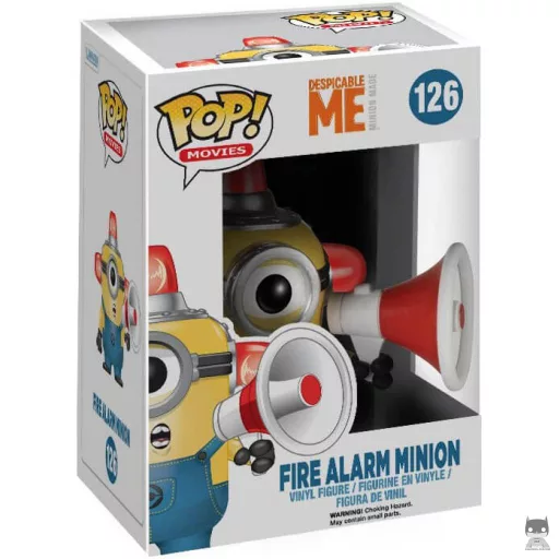 Fire Alarm Minion Funko Pop! figure (Despicable Me)