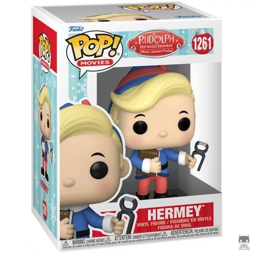 Hermey Funko Pop! figure (Rudolph the Red Nosed Reindeer)